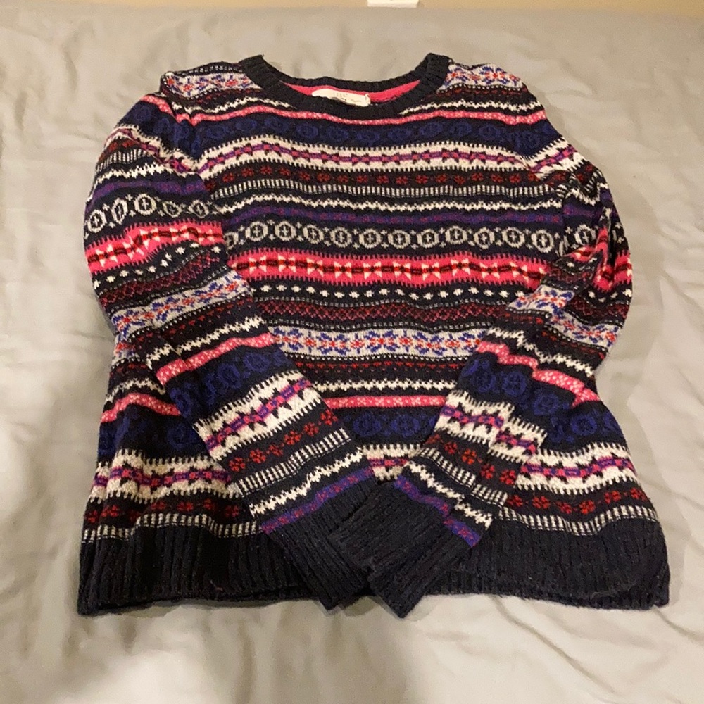 Women’s winter-patterned sweater